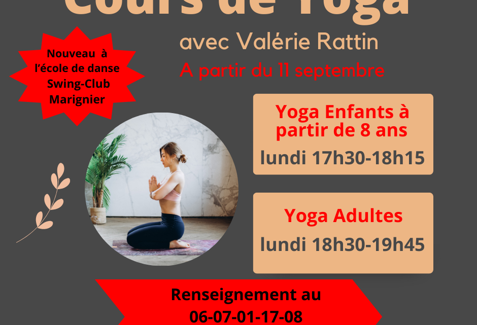 NOUVEAU COURS DE YOGA